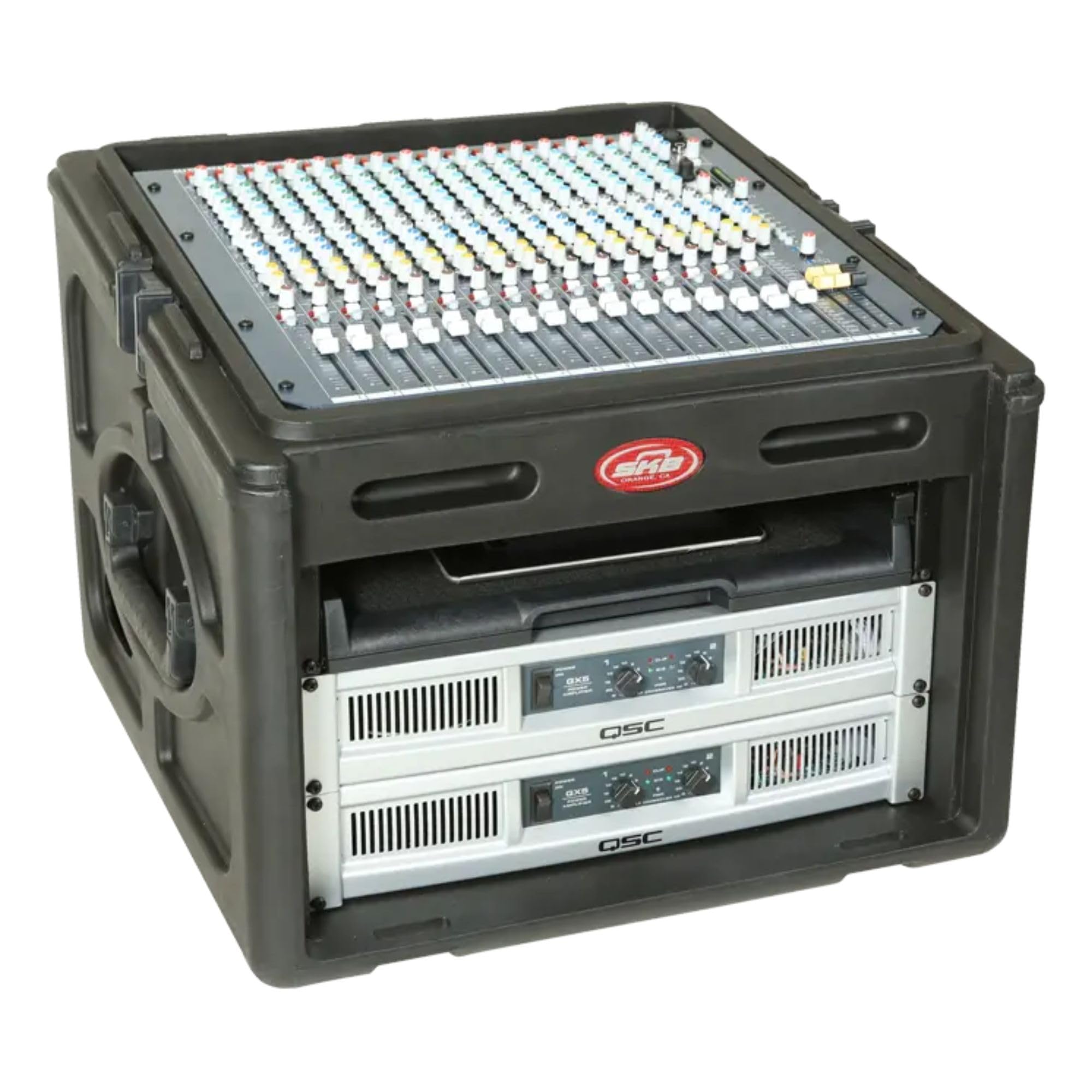 Amazon.com: SKB Roto Rack/Mixer Console, 10U Slanted Rackmount on